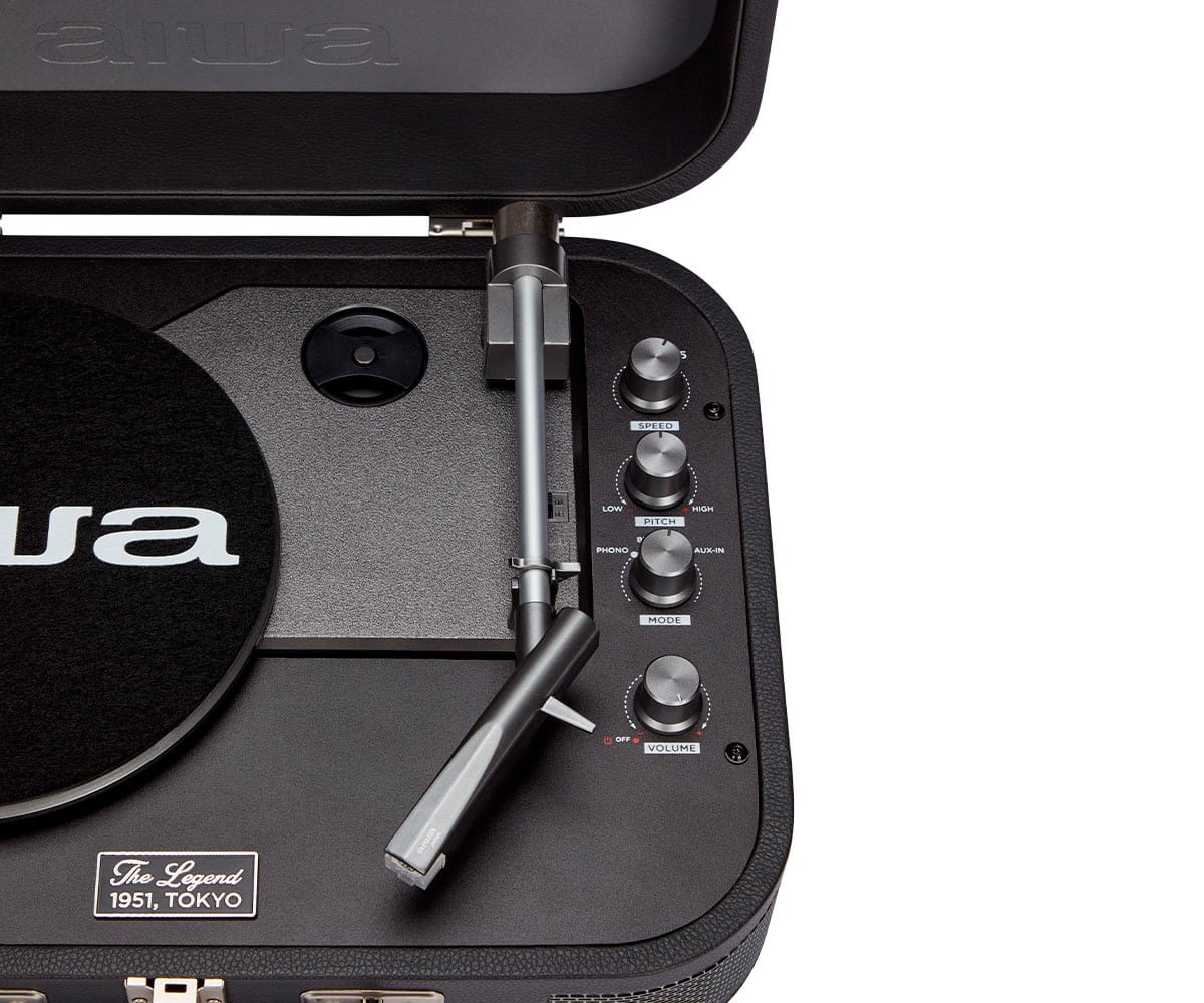 AIWA VPX-1951TN BLACK / TOCADISCOS CON ALTAVOCES INTEGRADOS - detalle