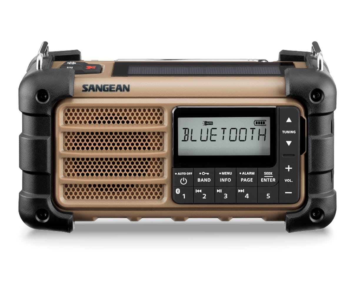 SANGEAN MMR-99 NARANJA DESIERTO / RADIO DE EMERGENCIA CON SINTONIZACIÓN DIGITAL