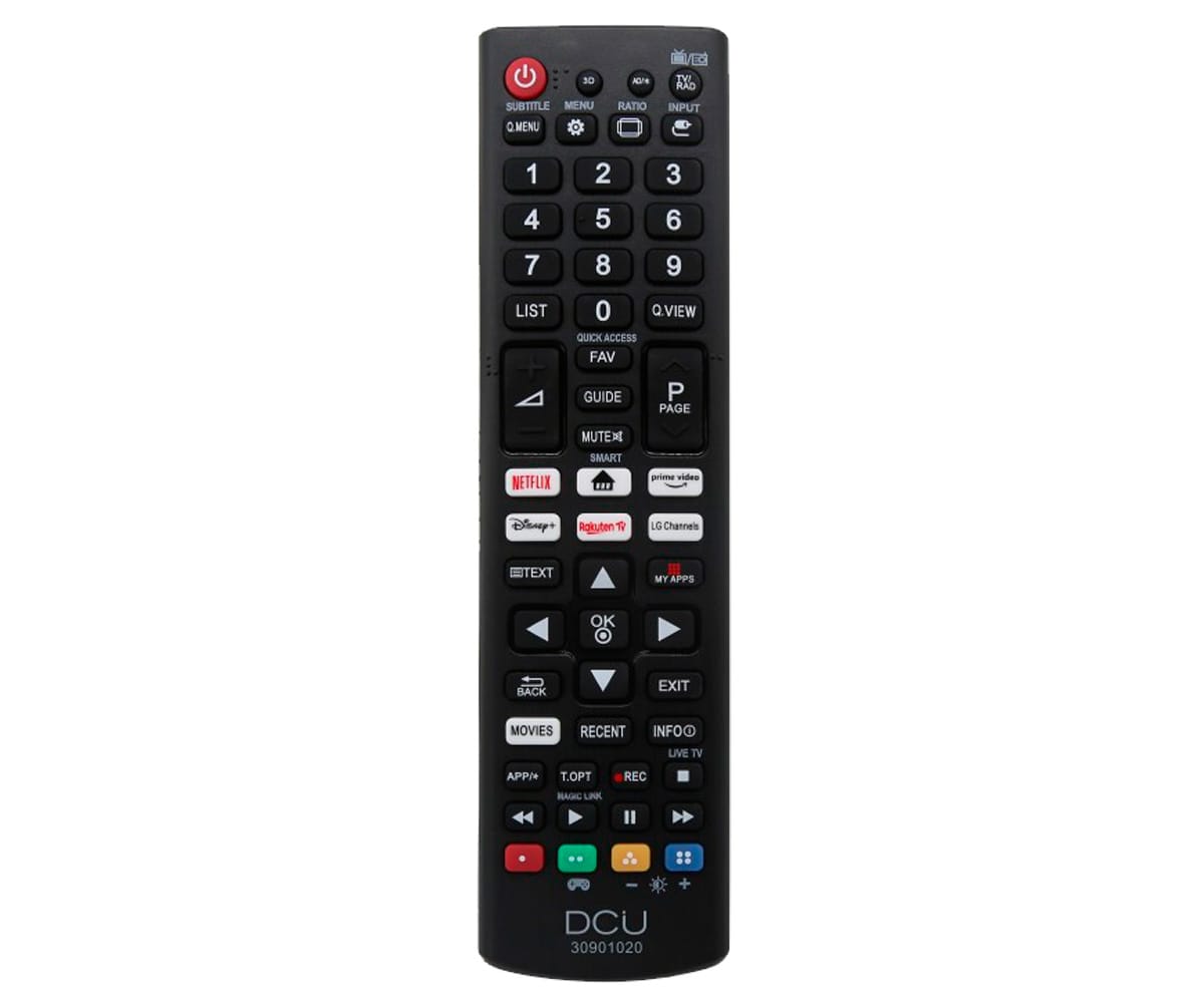 DCU 30901020 NEGRO / MANDO A DISTANCIA PARA TELEVISORES LG LCD/LED