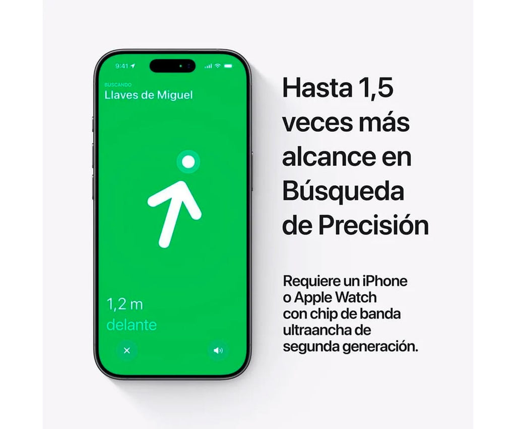 APPLE AIRTAG (SEGUNDA GENERACIÓN) BLANCO / LOCALIZADOR DE OBJETOS - detalle