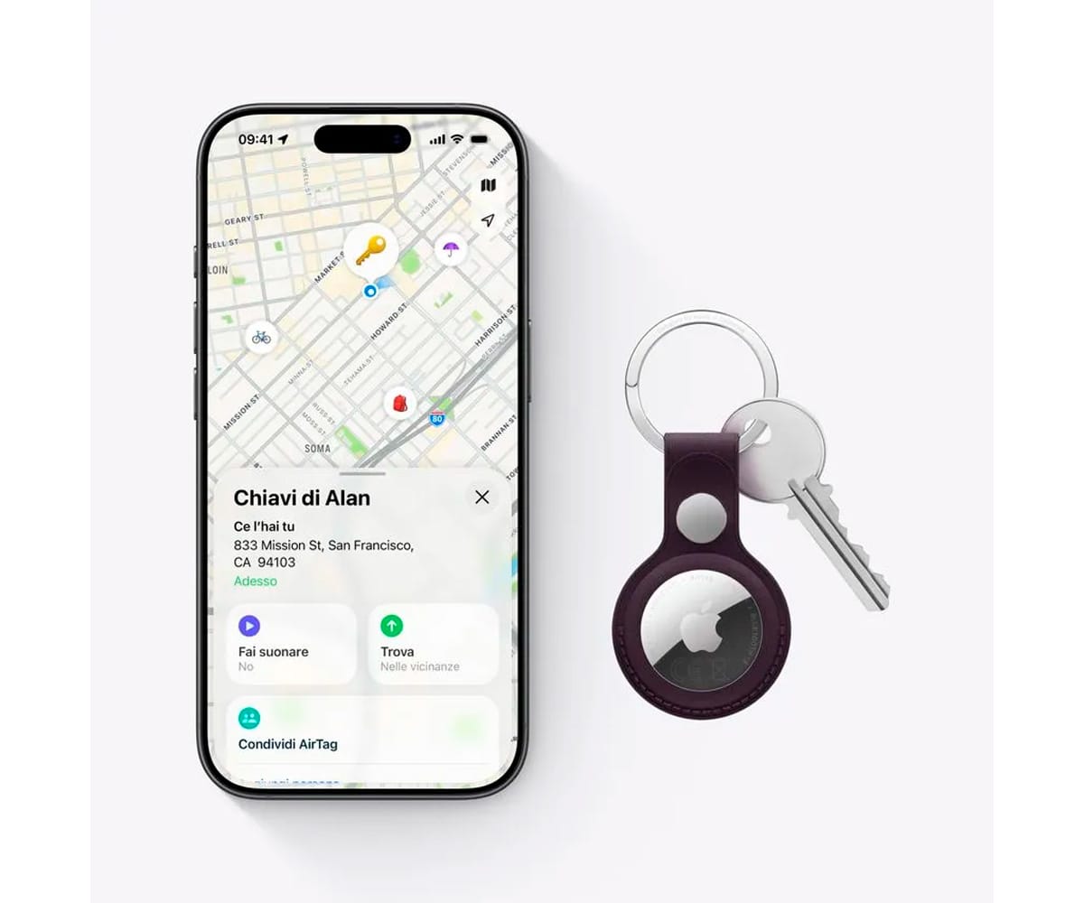 APPLE AIRTAG (SEGUNDA GENERACIÓN) BLANCO / LOCALIZADOR DE OBJETOS - detalle