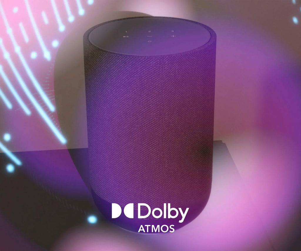 DENON HOME 200 SILVER / ALTAVOZ INTELIGENTE INALÁMBRICO CON TECNOLOGÍA HEOS Y SONIDO DOLBY ATMOS. - detalle