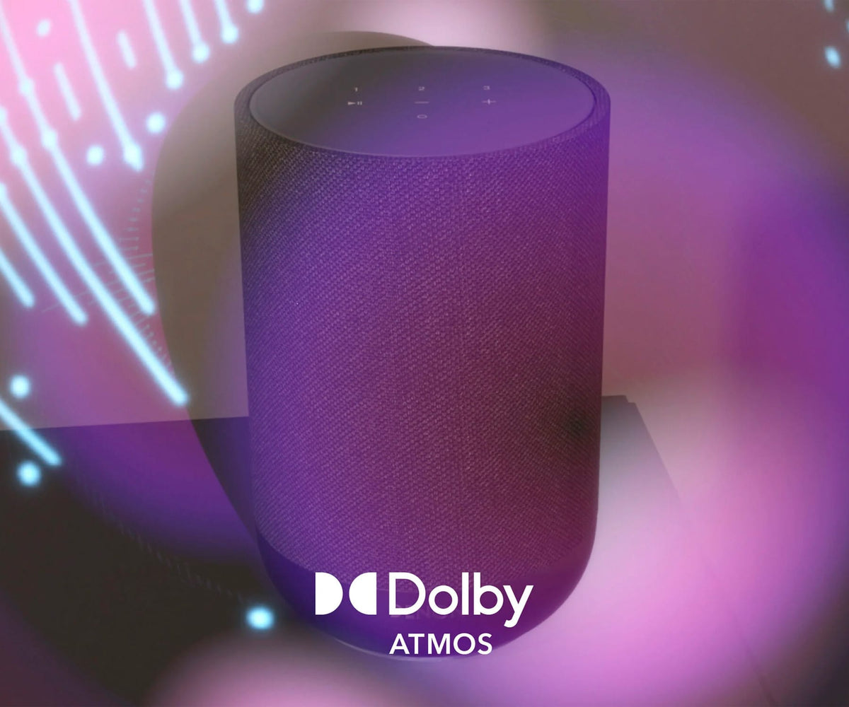 DENON HOME 200 SILVER / ALTAVOZ INTELIGENTE INALÁMBRICO CON TECNOLOGÍA HEOS Y SONIDO DOLBY ATMOS. - detalle