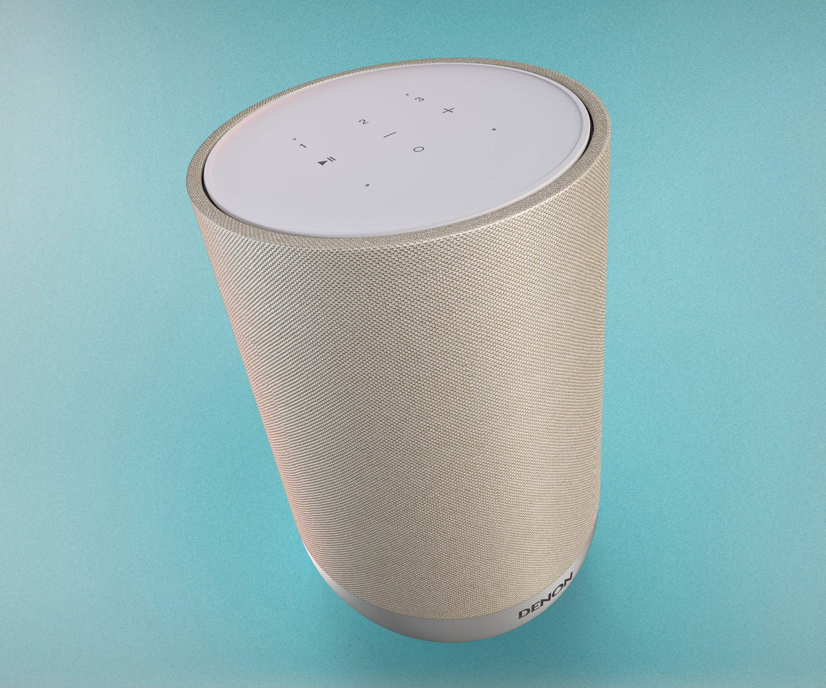 DENON HOME 200 SILVER / ALTAVOZ INTELIGENTE INALÁMBRICO CON TECNOLOGÍA HEOS Y SONIDO DOLBY ATMOS. - detalle