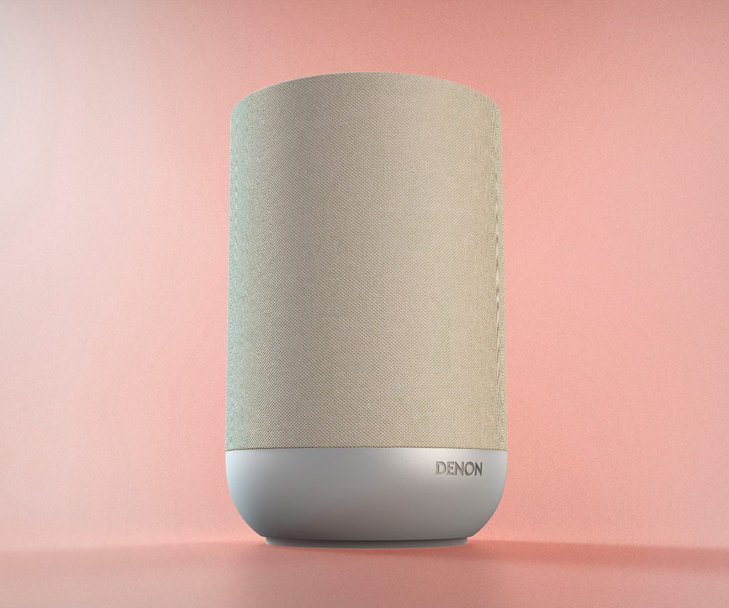 DENON HOME 200 SILVER / ALTAVOZ INTELIGENTE INALÁMBRICO CON TECNOLOGÍA HEOS Y SONIDO DOLBY ATMOS. - detalle