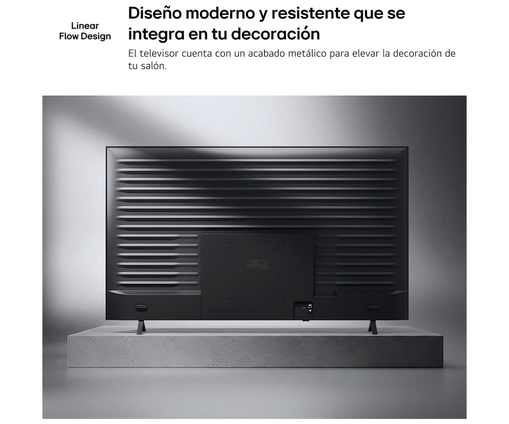 LG QNED AI QNED70 / TELEVISOR SMART TV 55" MINI LED 4K - detalle