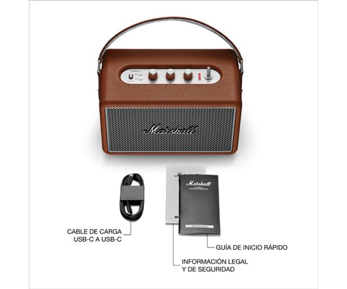 MARSHALL KILBURN III BROWN / ALTAVOZ PORTÁTIL - detalle