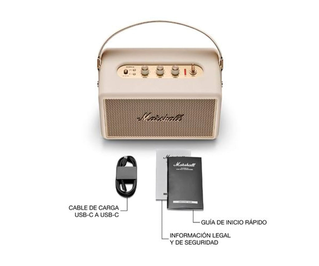 MARSHALL KILBURN III CREAM / ALTAVOZ PORTÁTIL - detalle