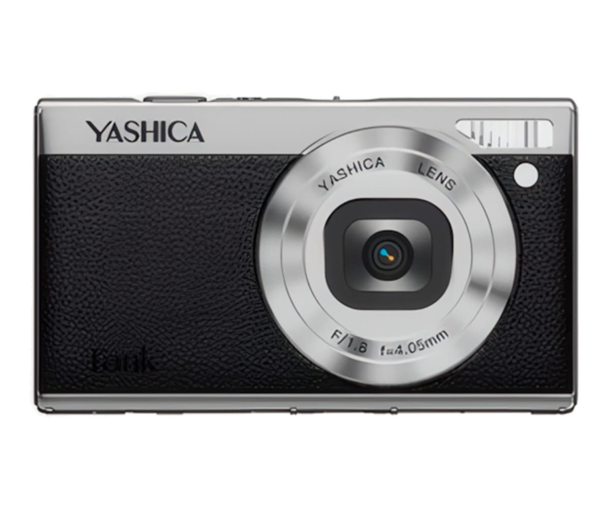 YASHICA TANK NEGRO / CÁMARA DIGITAL COMPACTA - detalle