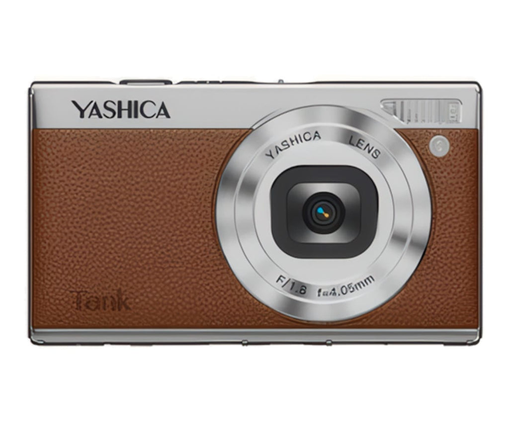 YASHICA TANK MARRÓN / CÁMARA DIGITAL COMPACTA - detalle
