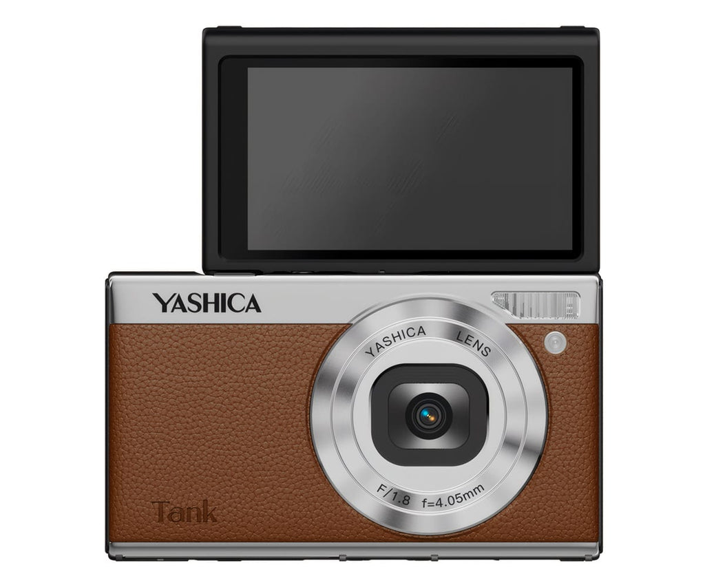 YASHICA TANK MARRÓN / CÁMARA DIGITAL COMPACTA