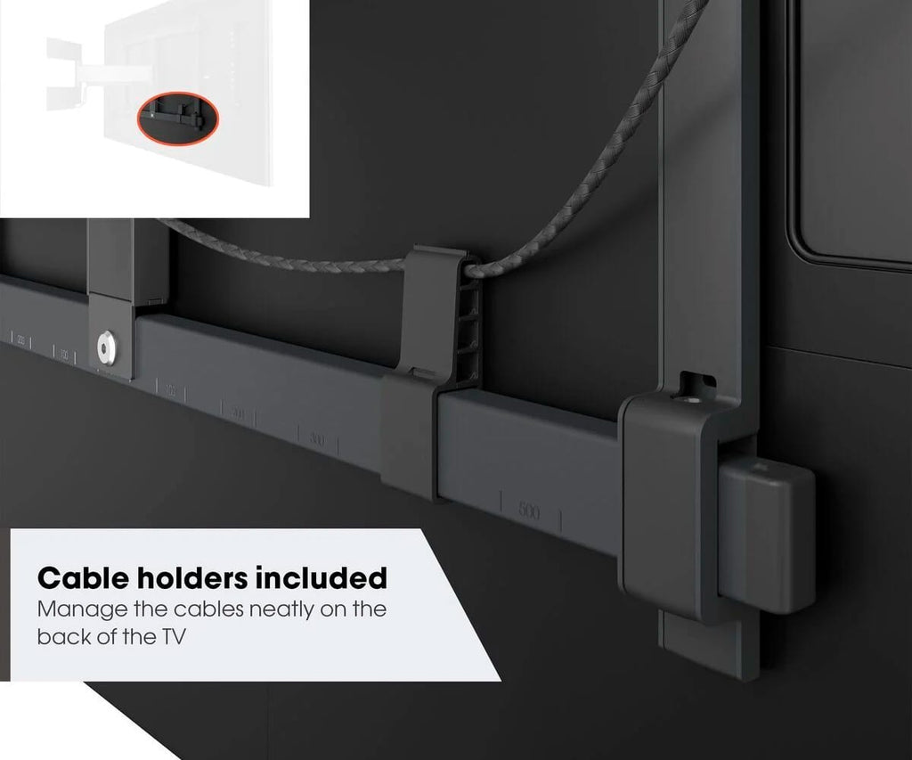 VOGEL'S TVM 5445 NEGRO / SOPORTE DE PARED GIRATORIO PARA TV DE 32" A 65" - detalle
