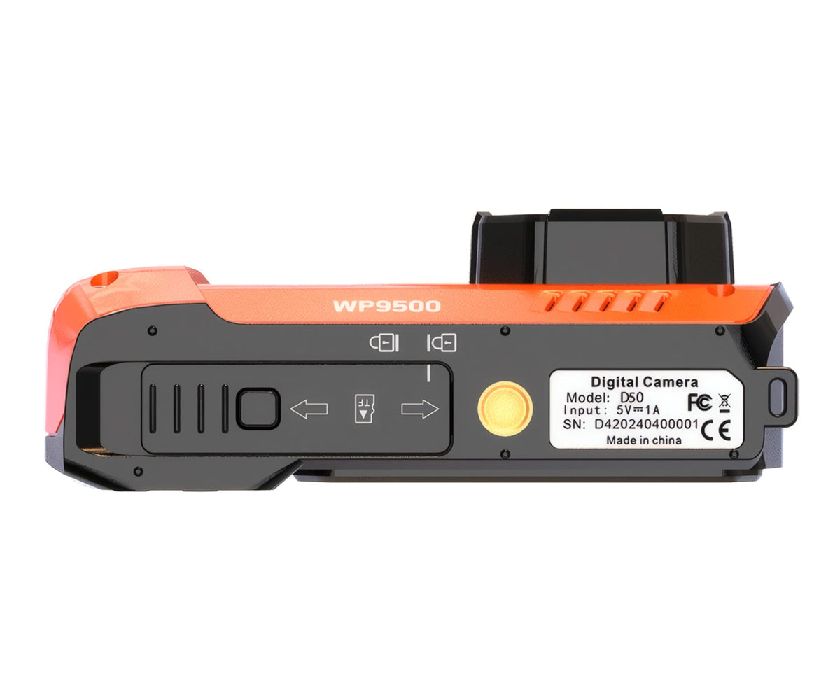 AGFAPHOTO REALISHOT WP9500 NARANJA / CÁMARA COMPACTA WATERPROOF - detalle