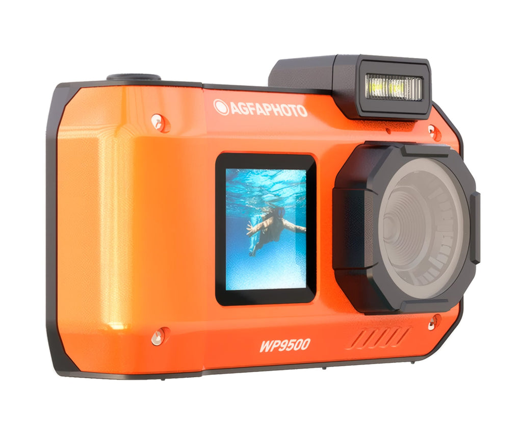 AGFAPHOTO REALISHOT WP9500 NARANJA / CÁMARA COMPACTA WATERPROOF - detalle