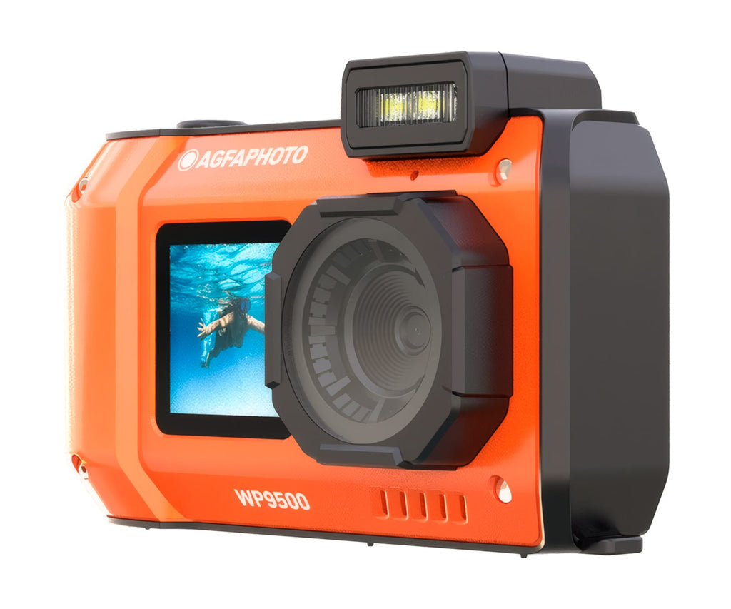 AGFAPHOTO REALISHOT WP9500 NARANJA / CÁMARA COMPACTA WATERPROOF - detalle
