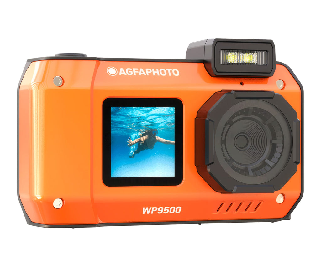 AGFAPHOTO REALISHOT WP9500 NARANJA / CÁMARA COMPACTA WATERPROOF