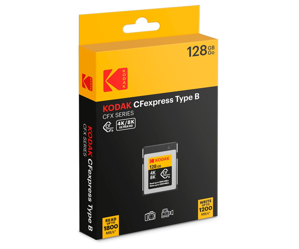 KODAK CFEXPRESS TIPO B 128 GB / TARJETA DE MEMORIA CFEXPRESS TIPO B - detalle