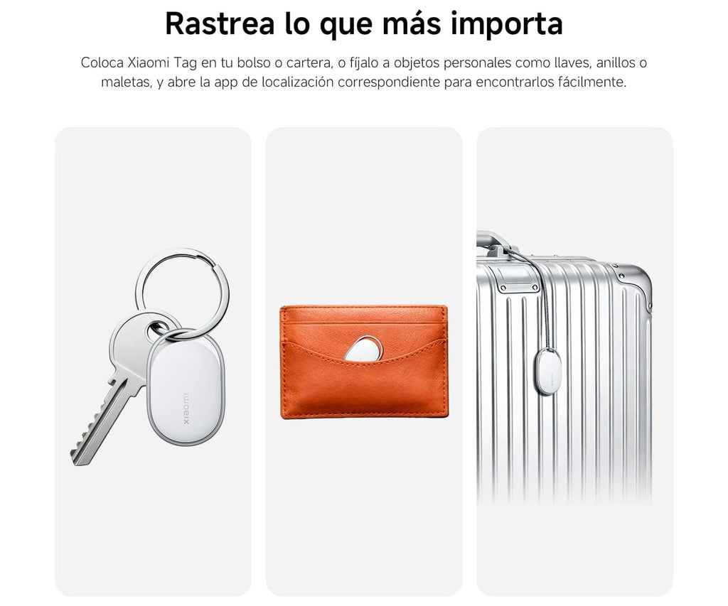XIAOMI TAG BLANCO / LOCALIZADOR GPS / PACK DE 4 - detalle