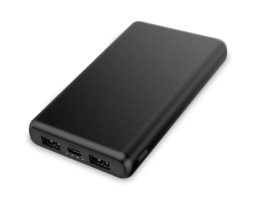 KSIX POWERBANK CONTACT NEGRO / 10.000 MAH / CARGA RÁPIDA, CARGA SIMULTÁNEA