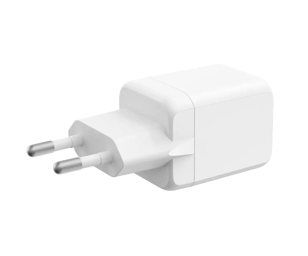 KSIX BCD30GANACB BLANCO / CARGADOR DE RED ELÉCTRICA 30W / 1 X USB-C + 1 X USB-A - detalle