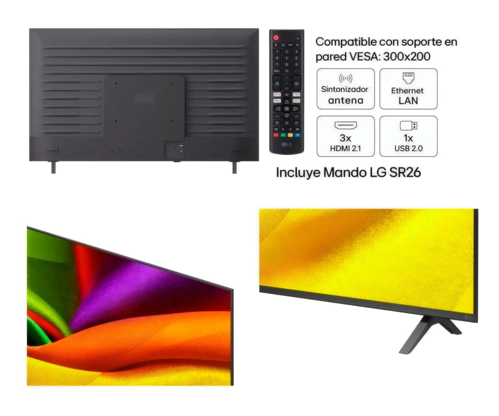 LG NANO 4K UHD AI / TELEVISOR SMART TV 55" NANOCELL 4K UHD - detalle