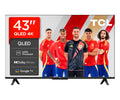 TCL 43T69C NEGRO / TELEVISOR SMART TV 43" QLED UHD 4K HDR