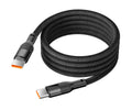 KSIX BCL060WAT02 NEGRO / CABLE DE CARGA Y DATOS 1 METRO / USB-C A USB-C / CARGA ULTRARRÁPIDA 60W