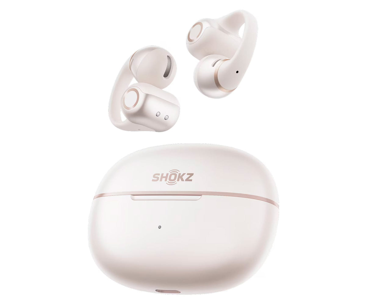 SHOKZ OPENDOTS 2 BLANCO / AURICULARES INALÁMBRICOS OPEN-EAR CON CLIP - detalle
