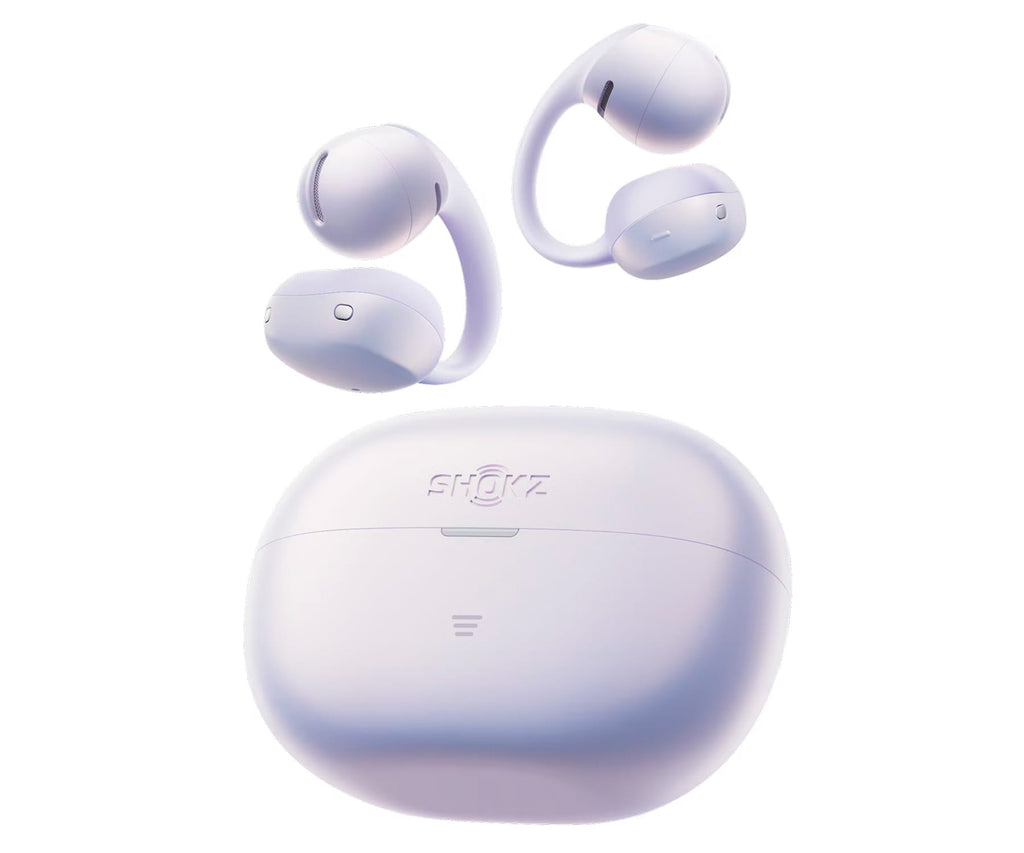 SHOKZ OPENDOTS AIR PÚRPURA / AURICULARES INALÁMBRICOS OPEN-EAR CON CLIP - detalle