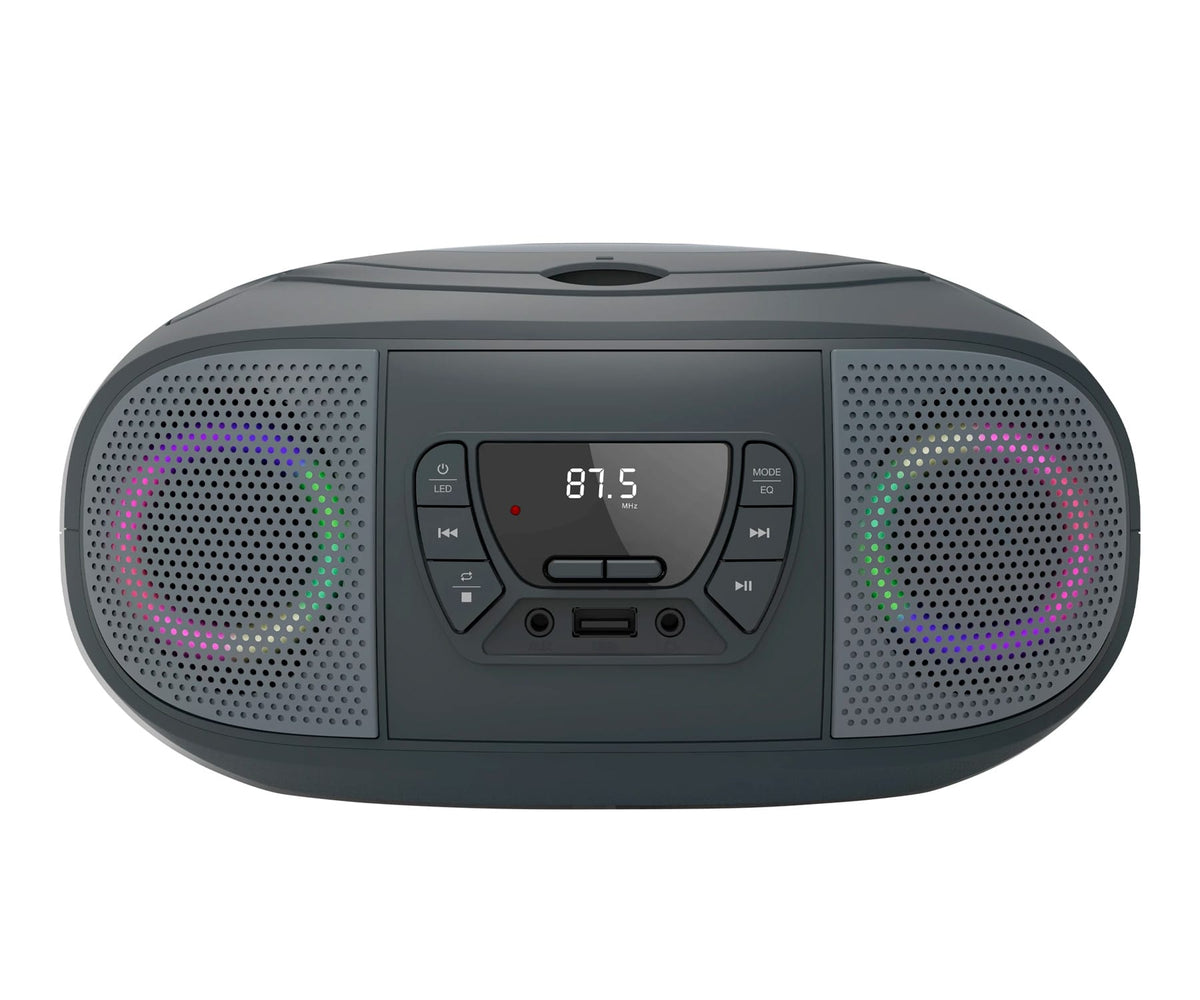 FONESTAR BOOM-GO-G GRIS / RADIO CD CON EFECTOS LUMINOSOS - detalle