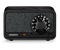 SANGEAN WR-8 ROBLE DE MEDIANOCHE / RADIO ANALÓGICA DE MADERA CON AM / FM / BLUETOOTH