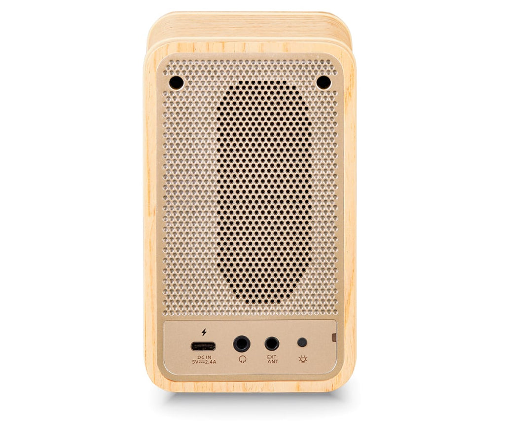 SANGEAN WR-9 FRESNO BLANCO / RADIO ANALÓGICA DE MADERA CON AM / FM / BLUETOOTH - detalle