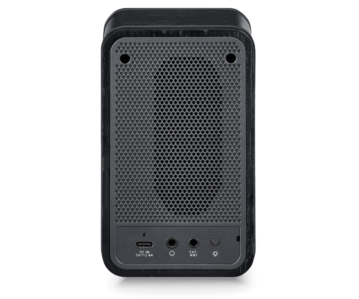 SANGEAN WR-9 ROBLE DE MEDIANOCHE / RADIO ANALÓGICA DE MADERA CON AM / FM / BLUETOOTH - detalle
