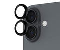 PANZERGLASS PROTECTOR DE LENTE⁣ NEGRO / APPLE IPHONE 17 / IPHONE 16 / IPHONE 16 PLUS