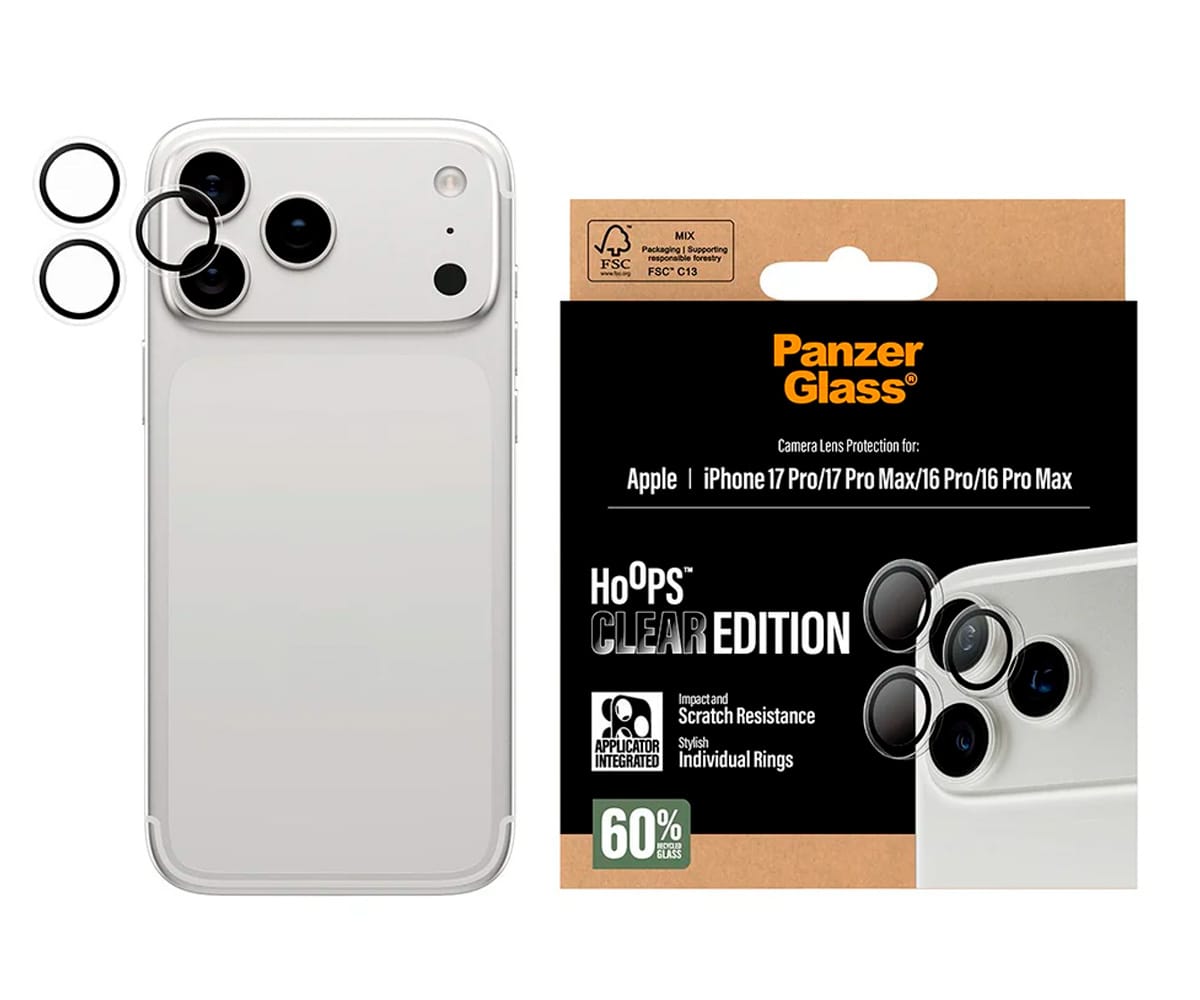 PANZERGLASS PROTECTOR DE LENTE⁣ TRANSPARENTE/ APPLE IPHONE 17 PRO / PRO MAX - detalle