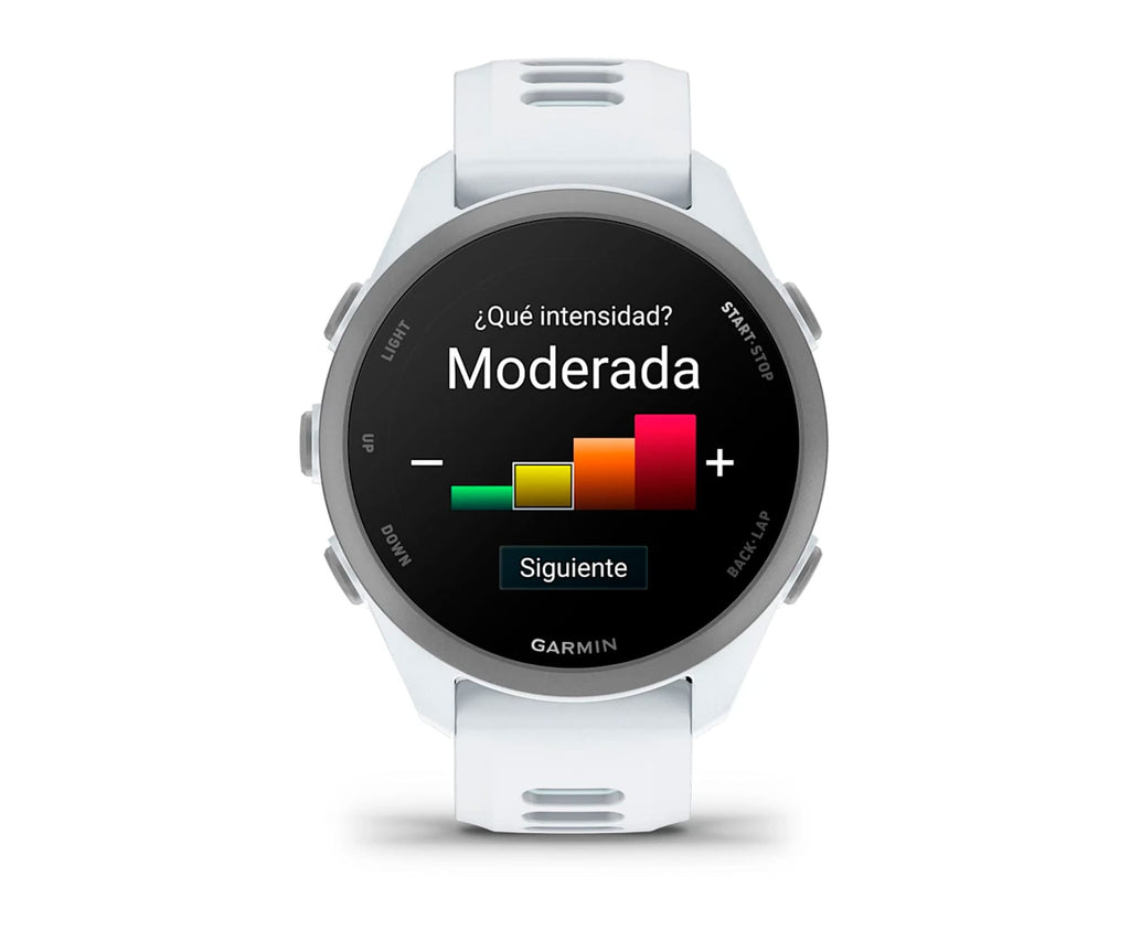 GARMIN FORERUNNER 170 BLANCO CON CORREA EN BLANCO /AZUL / SMARTWATCH 30,4MM - detalle