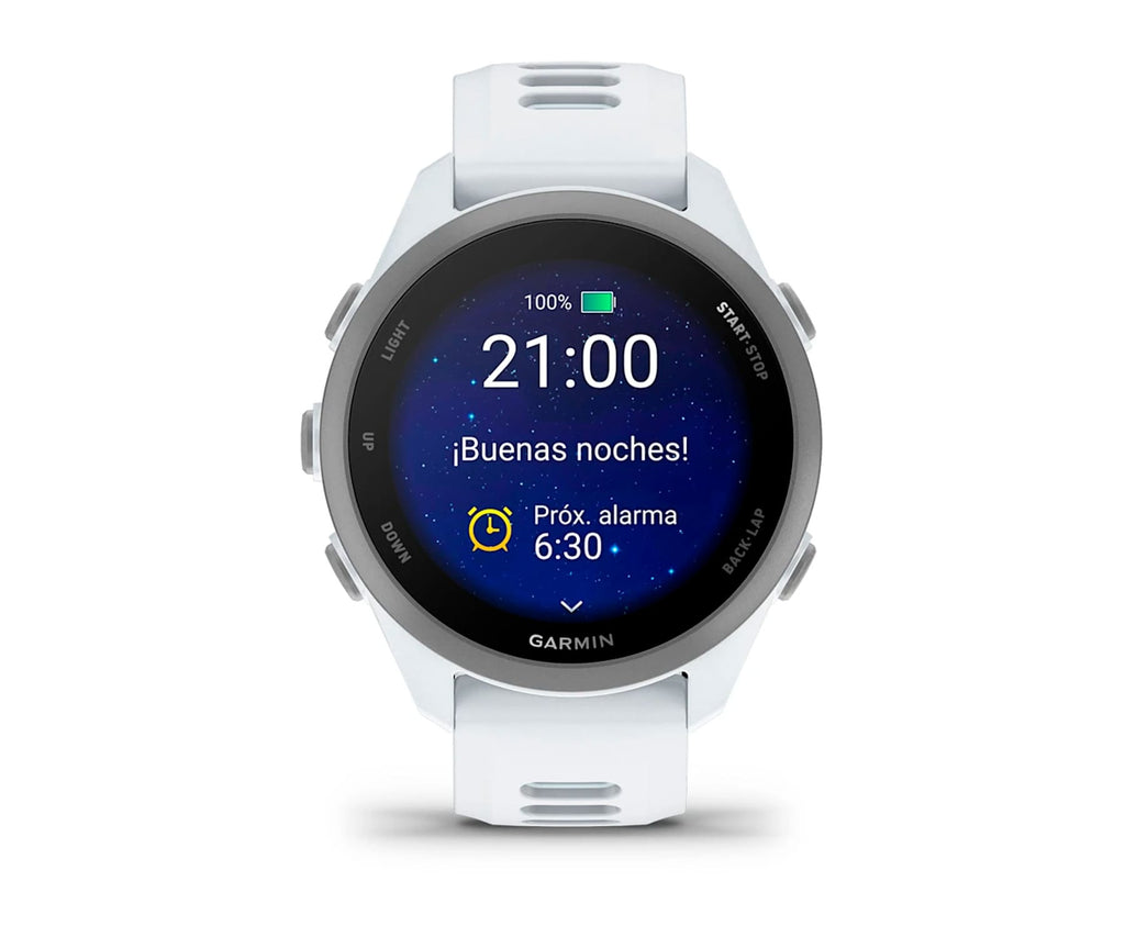 GARMIN FORERUNNER 170 BLANCO CON CORREA EN BLANCO /AZUL / SMARTWATCH 30,4MM - detalle