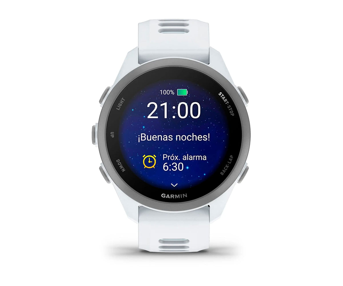 GARMIN FORERUNNER 170 BLANCO CON CORREA EN BLANCO /AZUL / SMARTWATCH 30,4MM - detalle