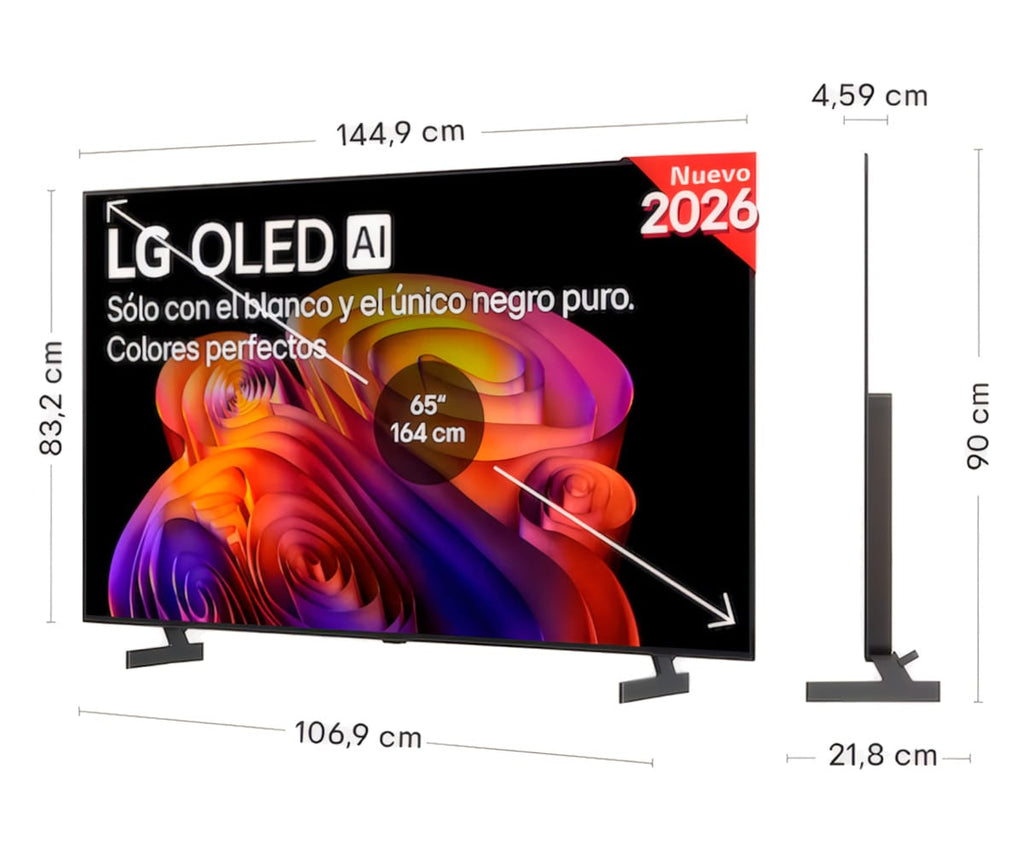 LG OLED AI B6 / TELEVISOR SMART TV 65" OLED 4K UHD - detalle