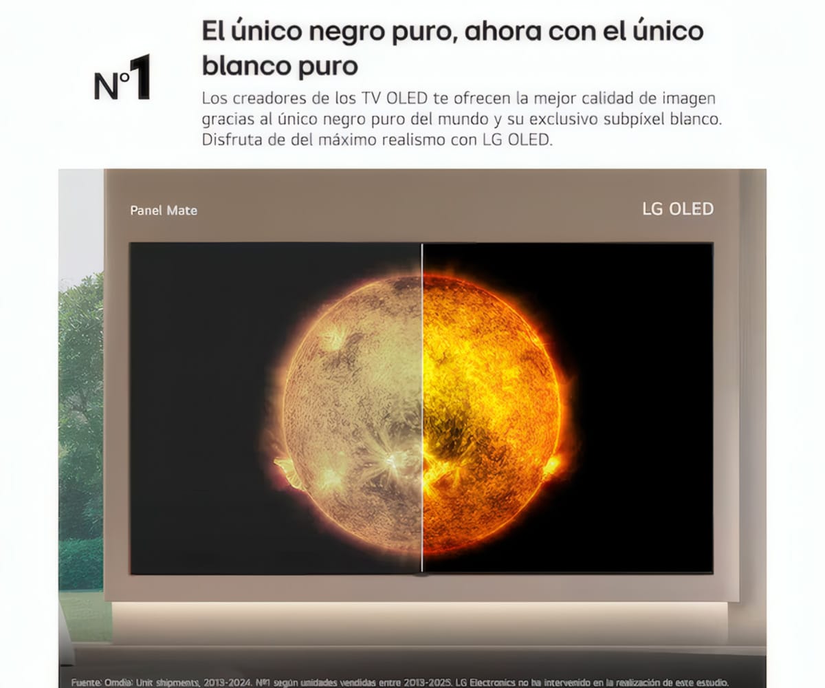 LG OLED AI B6 / TELEVISOR SMART TV 55" OLED 4K UHD - detalle