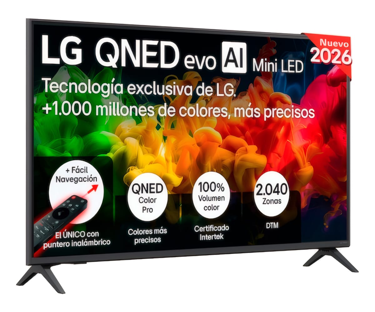 LG QNED EVO MINILED AI QNED81 / TELEVISOR SMART TV 43" QNED 4K UHD