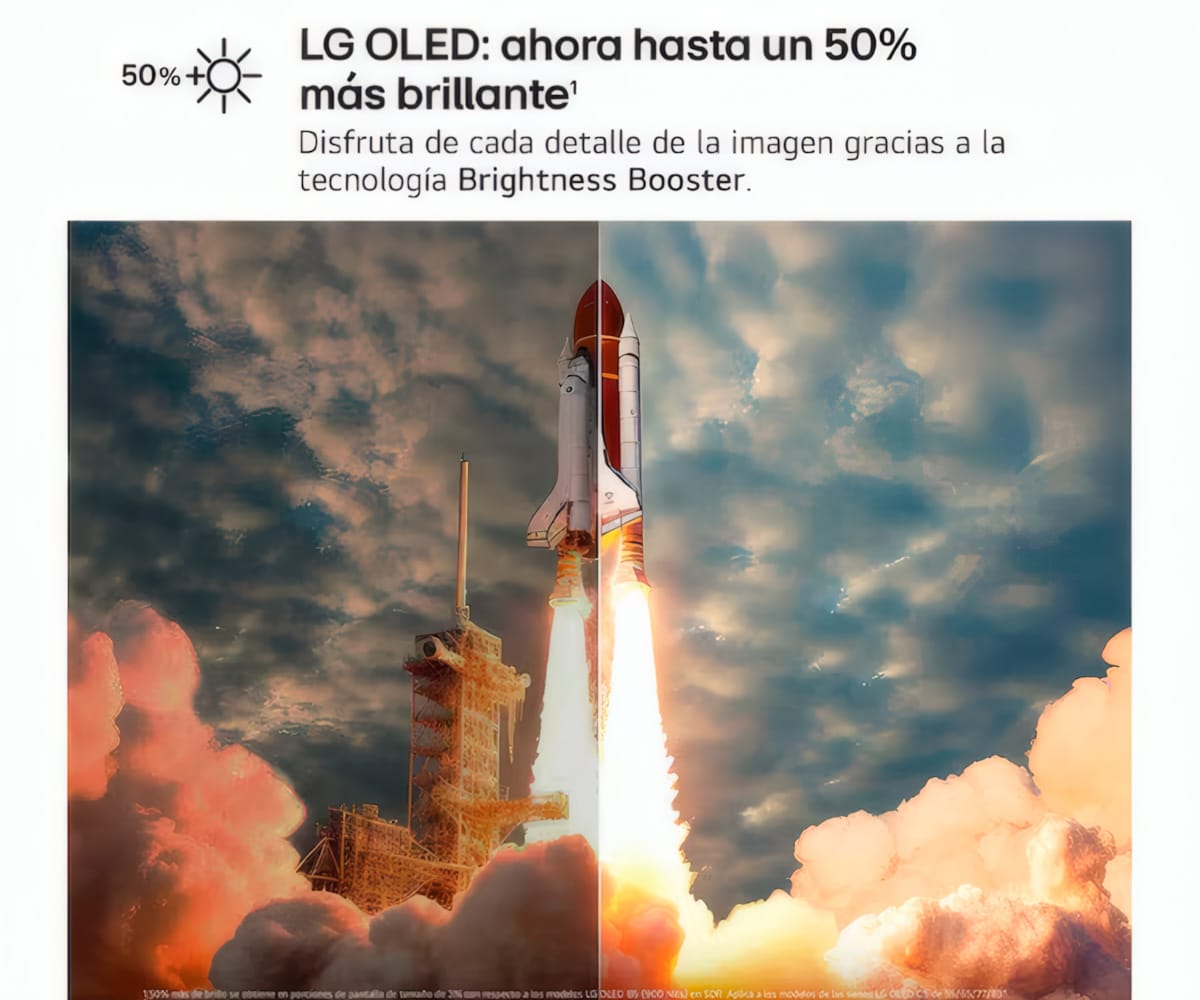 LG OLED EVO AI C5 / TELEVISOR SMART TV 55" OLED / 120HZ (VRR 144HZ) / UHD 4K HDR - detalle