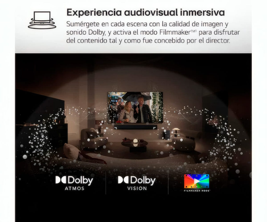 LG OLED EVO AI C5 / TELEVISOR SMART TV 55" OLED / 120HZ (VRR 144HZ) / UHD 4K HDR - detalle