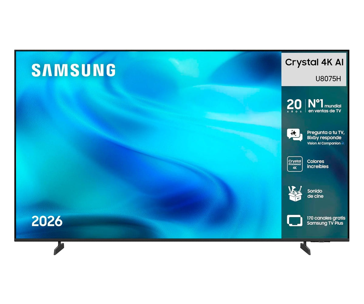 SAMSUNG CRYSTAL 4K AI U8075H / TELEVISOR SMART TV 50" UHD 4K