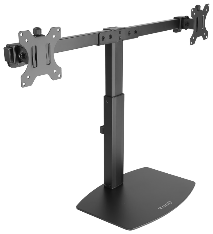 TooQ Soporte de mesa para 2 pantallas (monitor / plasma / LCD / LED) 17"-27" - detalle