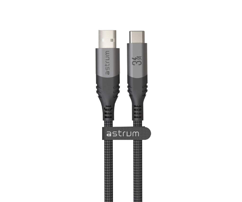ASTRUM VMAC20 GRIS / CABLE DATOS USB-A 2.0 A USB-C / 1,2 METROS - detalle