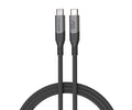 ASTRUM VMCC100 GRIS / CABLE DE CARGA VERVEMESH USB-C A USB-C / 2 METROS / 100W