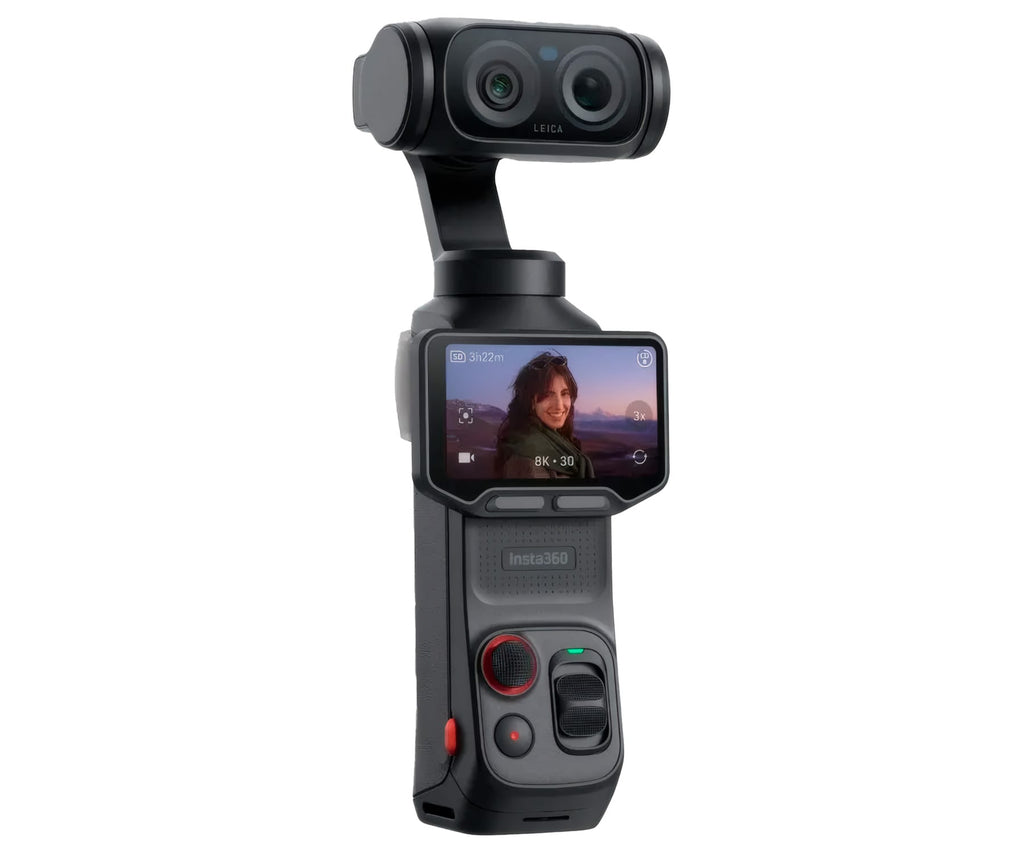 INSTA360 LUNA ULTRA STANDARD BLACK / CÁMARA GIMBAL 8K CON ÓPTICA LEICA Y ESTABILIZACIÓN 3 EJES - detalle