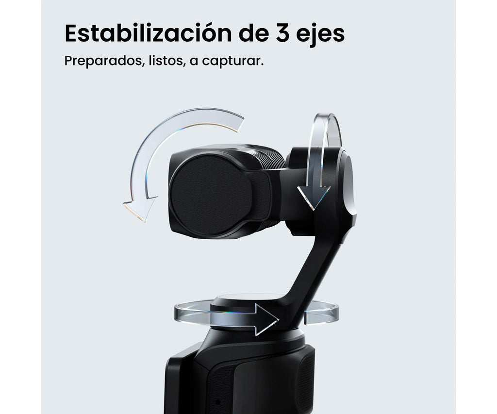 INSTA360 LUNA ULTRA STANDARD BLACK / CÁMARA GIMBAL 8K CON ÓPTICA LEICA Y ESTABILIZACIÓN 3 EJES - detalle