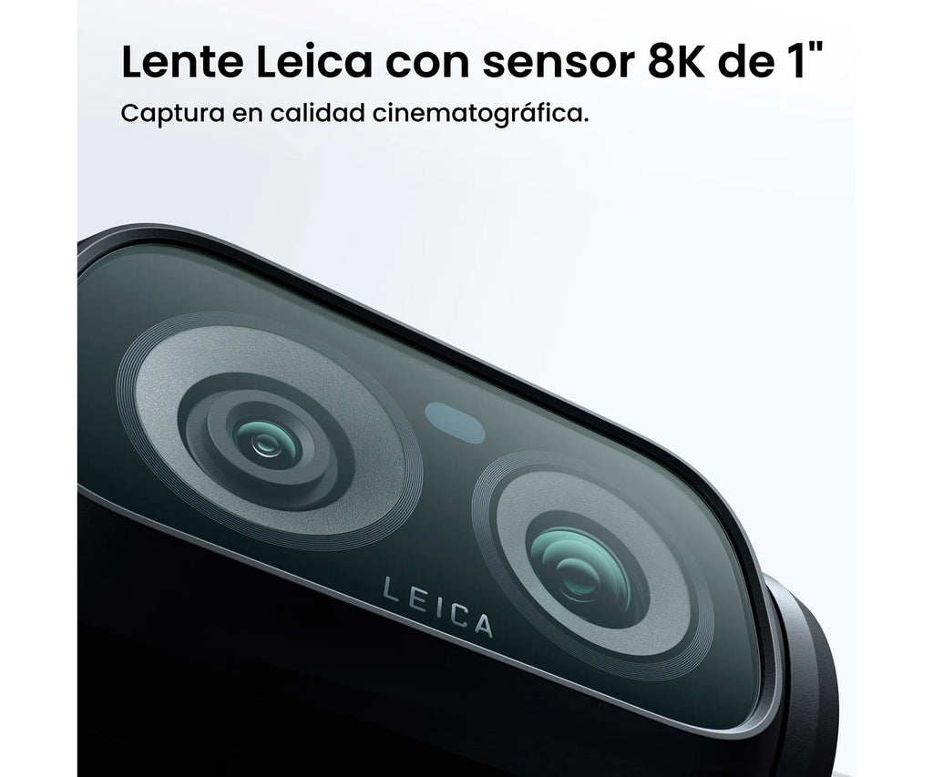 INSTA360 LUNA ULTRA STANDARD BLACK / CÁMARA GIMBAL 8K CON ÓPTICA LEICA Y ESTABILIZACIÓN 3 EJES - detalle